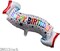7Pieces Happy Birthday Banner Foil Balloon Set 18inch Star and Circle Mylar Foil Balloon for Kids & Adults Birthday Decorations and Party Supplies Favor